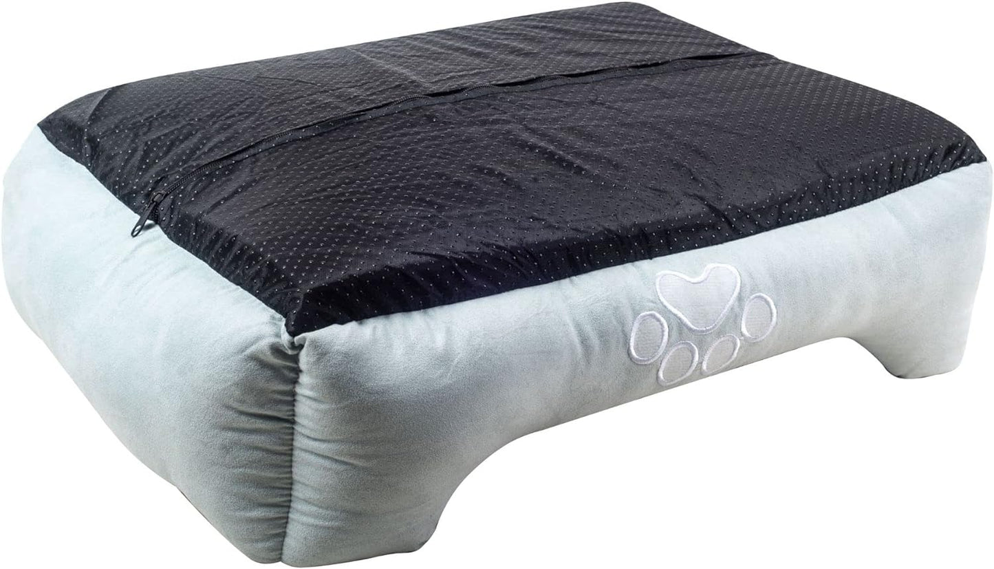 Rectangle Bolster Pet Bed, Dog Bed Medium Size