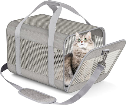 Pet Carrier Airline Approved Pet Carrier Dog Carriers for Small Dogs, Cat Carriers for Medium Cats Small Cats, Small Pet Carrier Small Dog Carrier Airline Approved Dog Cat Pet Travel Carrier